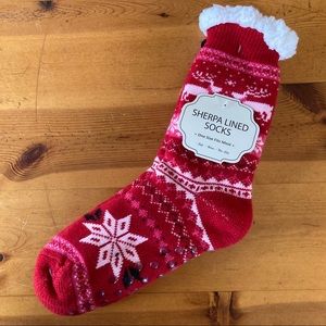 Sherpa Lined Socks